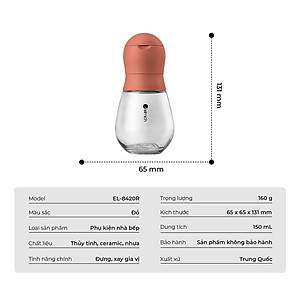 Lọ xay tiêu Elmich EL 8420W - Hàng Chính Hãng