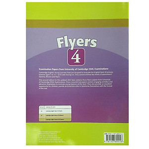 Sách Cambridge Young Learner English Test Flyers 4: Student Book