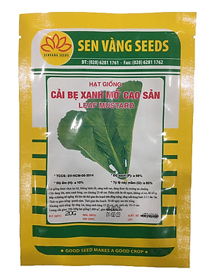 Hạt giống cải bẹ xanh mỡ cao sản gói 20g VTS53