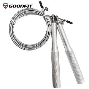 Dây nhảy lõi thép, dây nhảy thể dục, thể lực GoodFit chiều dài 3m, trục xoay 360 độ Goodfit GF901JR