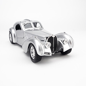 Xe Mô Hình Bugatti Atlantic Silver 1:24 Bburago - MH18-22092