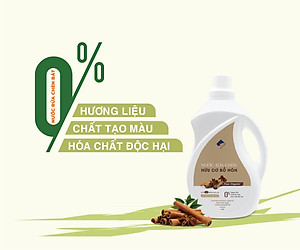 Nước Rửa Chén Hữu Cơ Bồ Hòn Và Tinh Dầu Sả Chanh 500ml thương hiệu Ecocare