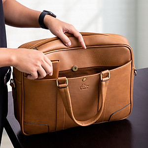 Cặp Công Sở Lata ( Thời trang nam basic - Cặp da CA31 )