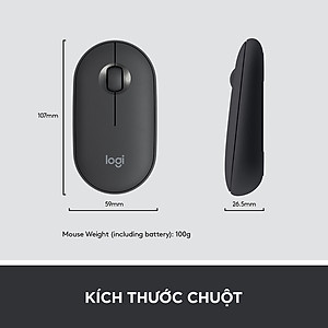 Bộ phím chuột không dây logitech MK470 Slim - Hàng Chính Hãng