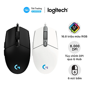 Chuột Gaming Logitech G102 Gen 2 Lightsync - Hàng Chính Hãng