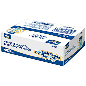 Thùng 48 Hộp Sữa Bột Pha Sẵn Friso Gold Rtd Vani (48 x 180Ml)
