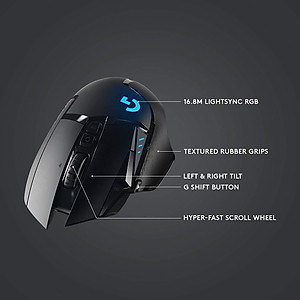 Chuột game không dây Lightspeed Logitech G502 - Hàng chính hãng