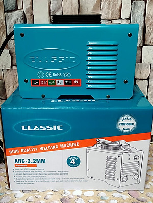 MÁY HÀN QUE ĐIỆN TỬ CLASSIC ARC-3.2MM (CHUYÊN KÉO QUE 3.2, KHÔNG CÓ ĐỒNG HỒ)- HÀNG CHÍNH HÃNG