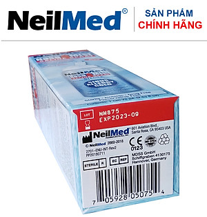 Chai Xịt Rửa Mũi Phun Sương Dưỡng Ẩm Dịu Mũi NeilMed NasaMist Saline Spray Isotonic 75ml - Xuất Xứ Mỹ