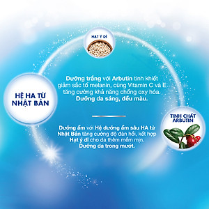 Kem dưỡng trắng Hada Labo Perfect White Tranexamic Acid Cream 50g