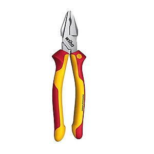 Kìm đa năng trợ lực 200mm Wiha cách điện 1000V 26714