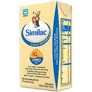 Thùng 48 Hộp Sữa Nước Abbott Similac 110ml cho trẻ từ 1 tuổi