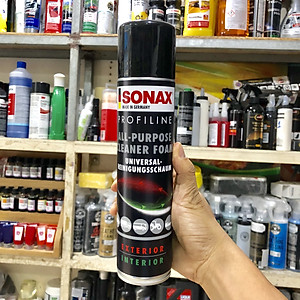 CHAI XỊT BỌT VỆ SINH ĐA NĂNG CÁC VẾT BẨN TRONG VÀ NGOÀI XE - SONAX PROFILINE ALL PURPOSE CLEANER FOAM 274300 400ML