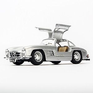Mô Hình Xe Mercedes-Benz 300Sl 1954 Silver 1:24 Bburago-MH18-22023