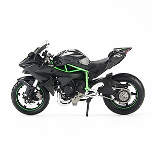 Mô Hình Xe Kawasaki Ninja H2R Black 1:12 Maisto MH-31101-14