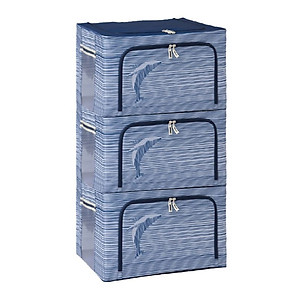 Bộ 3 Túi Đựng Chăn Màn Khung Sắt Gấp Gọn miDoctor (CÓ CHỌN MÀU)