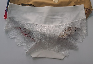 Combo 10 Quần Lót Nữ Vải Su Thông Hơi Phối Ren Sexy- Giao Nhiều Màu