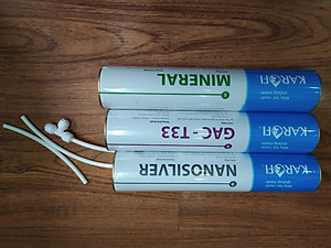 Combo 7 lõi lọc nước dành cho máy lọc  Karofi 7 cấp ( Lõi 123+RO+Mineral+Gac T33+Nanosilver) ( Hàng chính hãng)