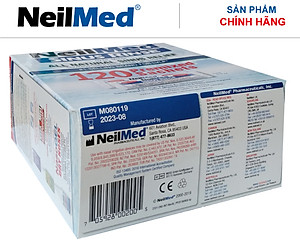 Gói Hỗn Hợp Muối Rửa Mũi Xoang Người Lớn NeilMed SinusRinse Adult Sachets - Xuất xứ Mỹ (Hộp 120 gói)