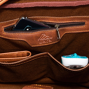 Cặp Công Sở Lata ( Thời trang nam basic đựng laptop 15 inch - Cặp da CA16 )