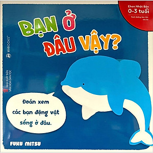 Sách Ehon - Combo 4 cuốn Bạn là ai vậy - Dành cho trẻ từ 0 - 3 tuổi