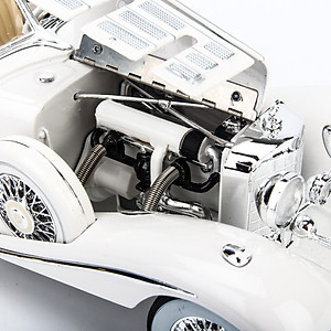 Mô Hình Xe Mercedes-Benz 500K TYP Special Roadster White 1:18 Maisto- MH 36055