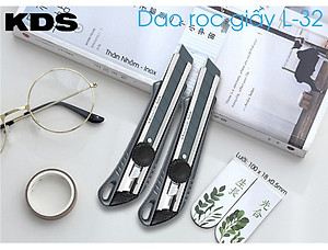 DAO RỌC GIẤY KIM LOẠI KDS L-32