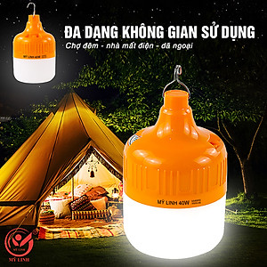 BÓNG ĐÈN LED SẠC TÍCH ĐIỆN MỸ LINH