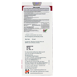 Kem Dưỡng Giảm Thâm Quầng Mắt Himalaya 15ml
