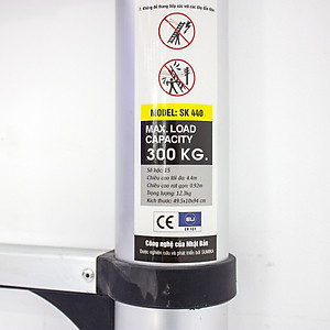 Thang nhôm rút gọn SUMIKA SK440 - Chiều cao tối đa 4.4m, hợp kim nhôm cao cấp