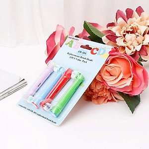 Cho máy Oral-B Braun,  Bộ 4 đầu bàn chải đánh răng điện - Trẻ em, cho mọi loại máy - EB10A