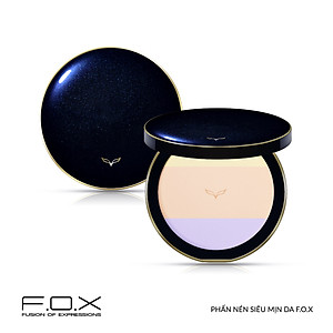 Phấn Nén Kiềm Dầu Siêu Mịn Da F.O.X Pressed Powder 12g