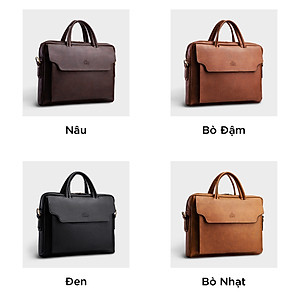 Cặp Công Sở Lata ( Thời trang nam basic - Cặp da CA27 )