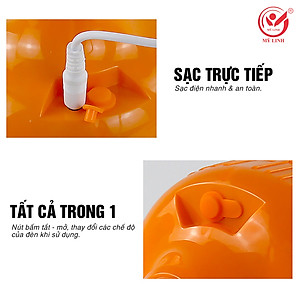 BÓNG ĐÈN LED SẠC TÍCH ĐIỆN MỸ LINH