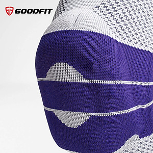 Bó gối thể thao, băng đầu gối đệm silicone, co giãn 4 chiều, thanh trợ lực lò xo GoodFit GF513K