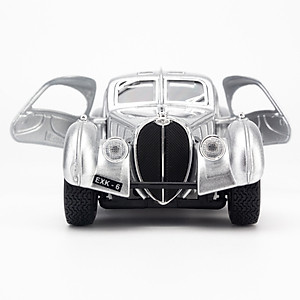 Xe Mô Hình Bugatti Atlantic Silver 1:24 Bburago - MH18-22092