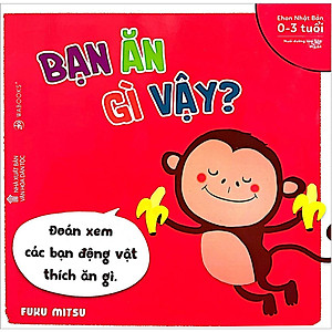 Sách Ehon - Combo 4 cuốn Bạn là ai vậy - Dành cho trẻ từ 0 - 3 tuổi