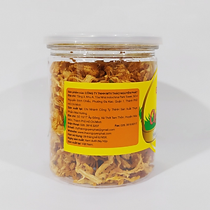 Gà sấy lá chanh Chà Chà - Thảo Nguyên Phát hũ 100g