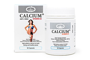 Viên uống bổ sung Canxi và Vitamin D3 (90 viên)