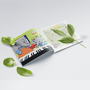 Sách rèn luyện kỹ năng cho bé từ 0 - 8 tuổi - Truyện Tranh Chuyện cỏn chuyện con - tập 1 (Voi Con Tinh Nghịch)