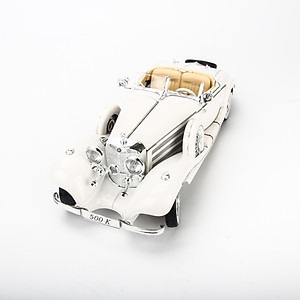 Mô Hình Xe Mercedes-Benz 500K TYP Special Roadster White 1:18 Maisto- MH 36055