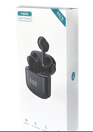 Tai nghe bluetooth nhét tai chống ồn cao cấp V5.3 chính hãng dùng cho iPhone Samsung OPPO VIVO HUAWEI XIAOMI tai nghe không dây - Hàng Chính Hãng PKCB