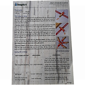 Thuốc diệt mối thế hệ mới Termize 200SC diệt cả đàn (50ml)