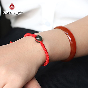 Vòng tay dây đỏ hạt đá thiên nhiên - Ngọc Quý Gemstones