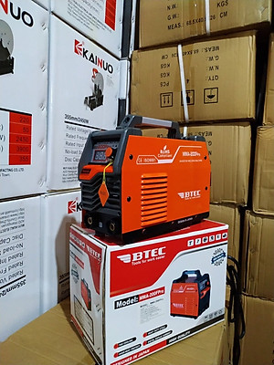 MÁY HÀN QUE BTEC MMA 200F-PRO (CHUYÊN HÀN QUE 3.2, CÓ ĐỒNG HỒ)- HÀNG CHÍNH HÃNG