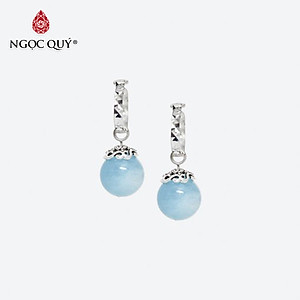Bông tai treo đá thiên nhiên - Ngọc Quý Gemstones