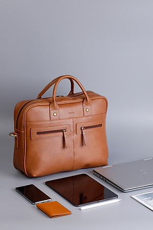 Cặp công sở Trita ( Thời trang nam vừa laptop 14.6 inch - Cặp da TCA1 )