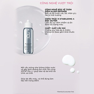 Tinh chất chống nắng bảo vệ da khỏi bụi mịn và ô nhiễm môi trường d program Allerdefense Essense 40ml