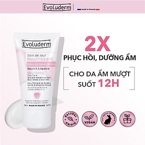 Kem dưỡng ẩm phục hồi và nuôi dưỡng làn da Evoluderm 50ml