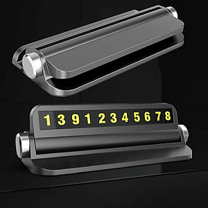 Bảng Số Điện Thoại, Kiêm Giá Đỡ Điện Thoại Trên Taplo Xe Hơi, Ô Tô  BSDT-Z1